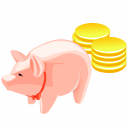 Money Pig 1 Emoticon