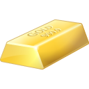 Gold Bullion Emoticon