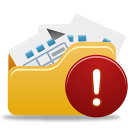 Open Folder Warning Emoticon
