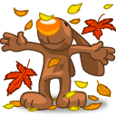 I Love Autumn Emoticon