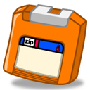 Zip Orange Emoticon