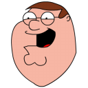 Peter Griffin Football Head Emoticon