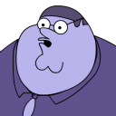 Peter Griffin Blueberry Zoomed 2 Emoticon