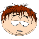 Cartman Exhausted Head Emoticon