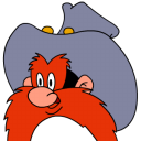 Yosemite Sam Zoomed Emoticon