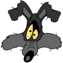 Wile E Coyote Explosion Emoticon