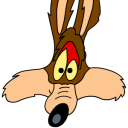 Wile E Coyote Cutoff Emoticon