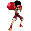 Affro Luffy Emoticon