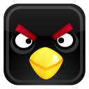 Black Bird Emoticon