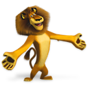 Madagascar Alex Emoticon