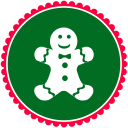 Christmas Gingerbread Cookies Emoticon