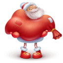 Santa Gift Emoticon