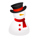 Snowman Hat Emoticon