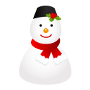 Snowman Cap Emoticon