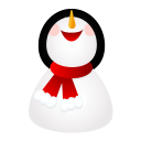 Smiling Snowman Emoticon