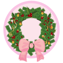 Christmas Wreath Emoticon