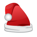 Christmas Santa Cap Emoticon