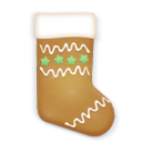 Christmas Cookie Stockings Emoticon