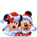 Mickey Mouse Christmas 2 Emoticon