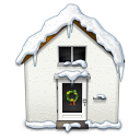 Snowy House Emoticon