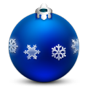 Ornament With Snow Flakes Emoticon