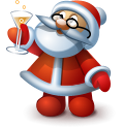 Santa 5 Emoticon