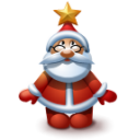 Santa 3 Emoticon