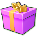 Giftbox Purple Emoticon