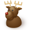 Reindeer Emoticon