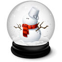 Christmas Snowman Emoticon