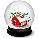 Christmas House Emoticon