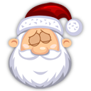 Sleeping Santaclaus Emoticon