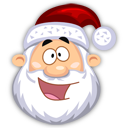 Happy Santaclaus Emoticon