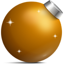 Golden Ball Emoticon