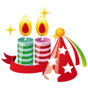 Party Hat Candles Emoticon