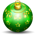 Christmas Tree Ball 2 Emoticon