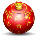 Christmas Tree Ball Emoticon