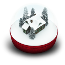 Xmas Snow Globe Emoticon