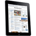 Ipad Side Newspaper Emoticon