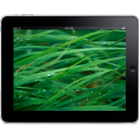 Ipad Landscape Grass Background Emoticon