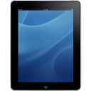 Ipad Front Blue Background Emoticon