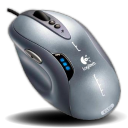 Logitech G5 Laser Mouse Silver Edition Emoticon