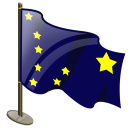 Alaska Flag Emoticon