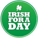 St Patricks Day Irish For A Day Emoticon