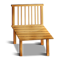 Wood Chair Emoticon