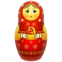 Red Matreshka Emoticon