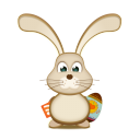 Easter Bunny Rss Egg Emoticon