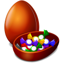 Chocolate Egg Emoticon
