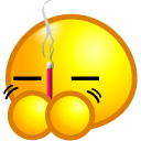 Burn Joss Stick Emoticon