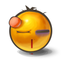 Beaten Emoticon